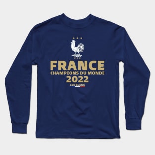 France Champions Du Monde 2022 Long Sleeve T-Shirt